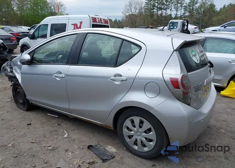2012 Toyota Prius C Two from USA, damaged, VIN JTDKDTB32C1026748